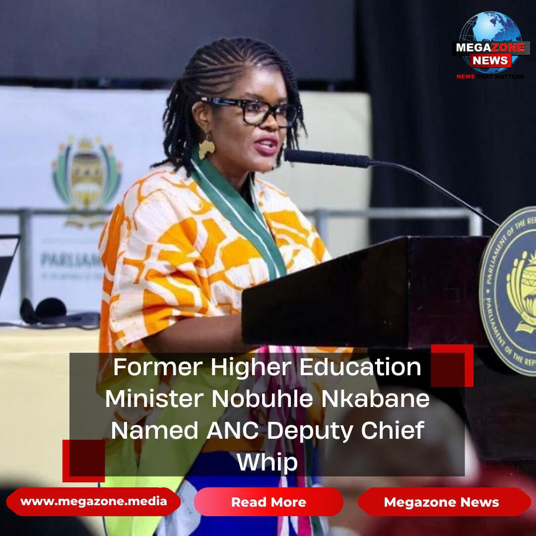 Former Higher Education Minister Nobuhle Nkabane Named ANC Deputy Chief Whip