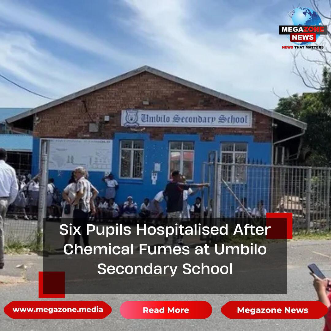 Six Pupils Hospitalised After Chemical Fumes at Umbilo Secondary School