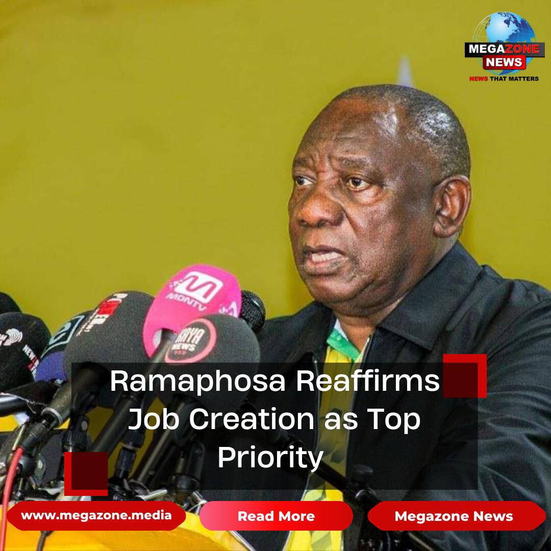 Ramaphosa Reaffirms Job Creation as Top Priority at News24 Summit Ramaphosa Reaffirms Job Creation as Top Priority at News24 Summit