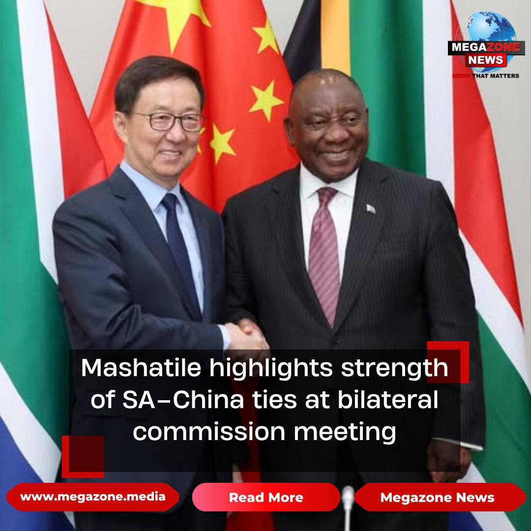 Mashatile highlights strength of SA–China ties at bilateral commission meeting Mashatile highlights strength of SA–China ties at bilateral commission meeting