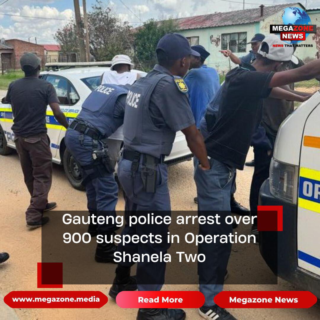 Gauteng police arrest over 900 suspects in Operation Shanela Two