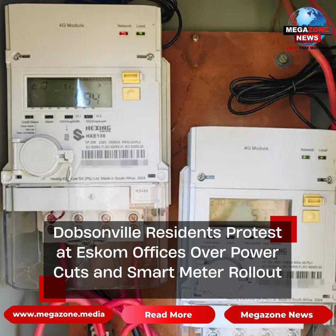 Dobsonville Residents Protest at Eskom Offices Over Power Cuts and Smart Meter Rollout Dobsonville Residents Protest at Eskom Offices Over Power Cuts and Smart Meter Rollout