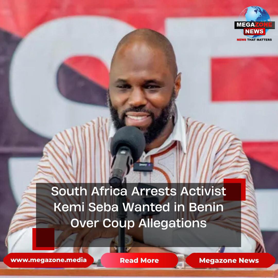 South Africa Arrests Activist Kemi Seba Wanted in Benin Over Coup Allegations South Africa Arrests Activist Kemi Seba Wanted in Benin Over Coup Allegations