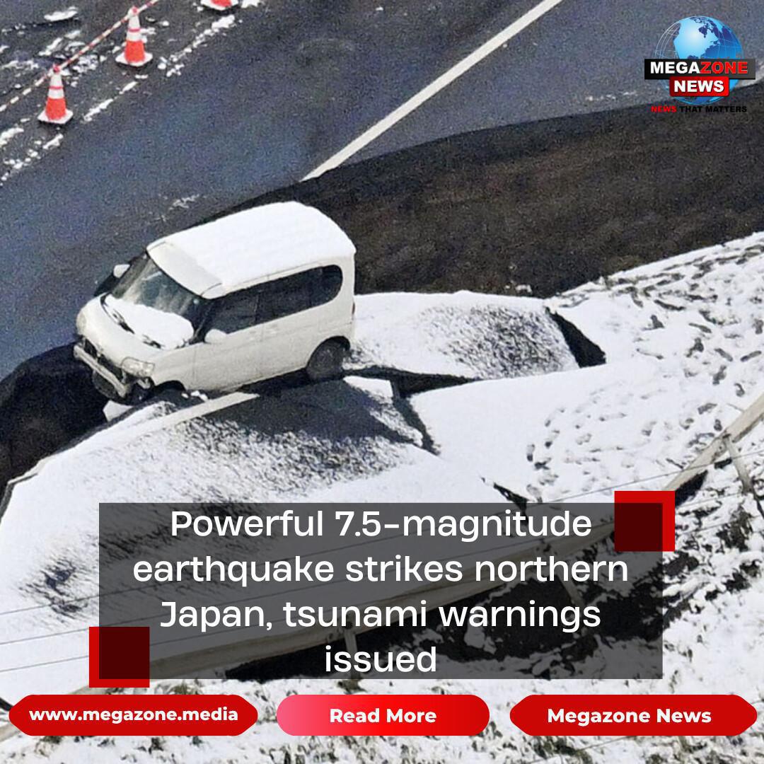 Powerful 7.5-magnitude earthquake strikes northern Japan, tsunami warnings issued Powerful 7.5-magnitude earthquake strikes northern Japan, tsunami warnings issued