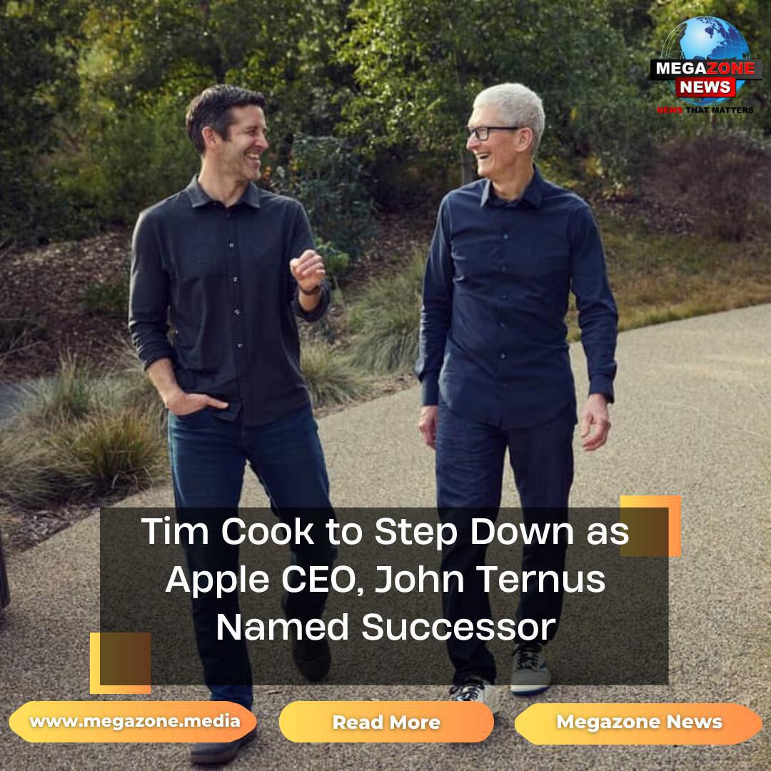 Tim Cook to Step Down as Apple CEO, John Ternus Named Successor Tim Cook to Step Down as Apple CEO, John Ternus Named Successor