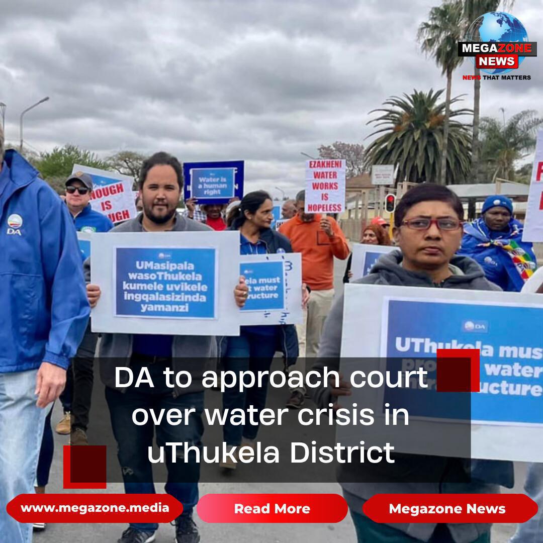 DA to approach court over water crisis in uThukela District