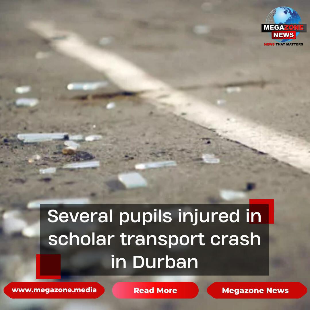 Several pupils injured in scholar transport crash in Durban Several pupils injured in scholar transport crash in Durban