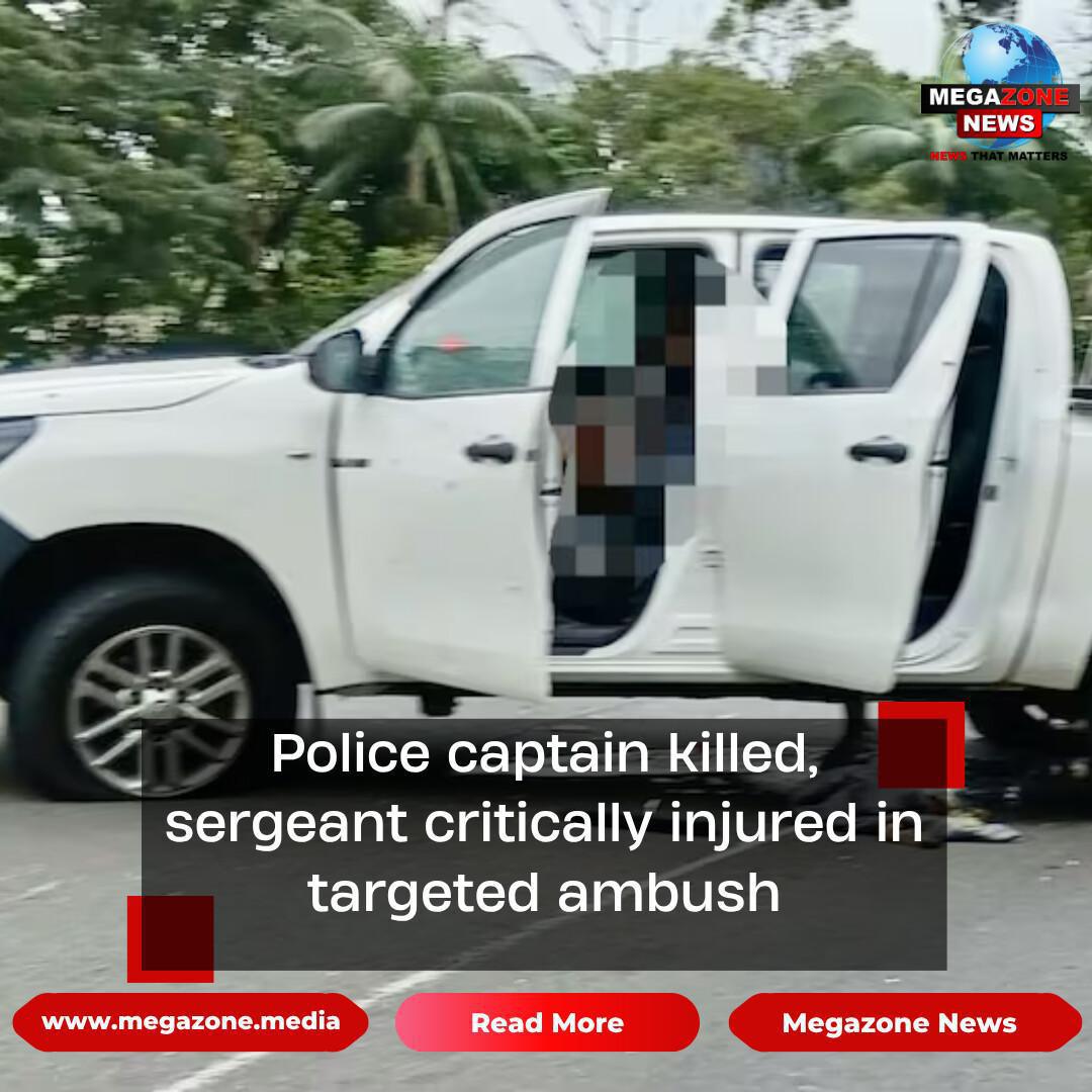 Police captain killed, sergeant critically injured in targeted ambush
