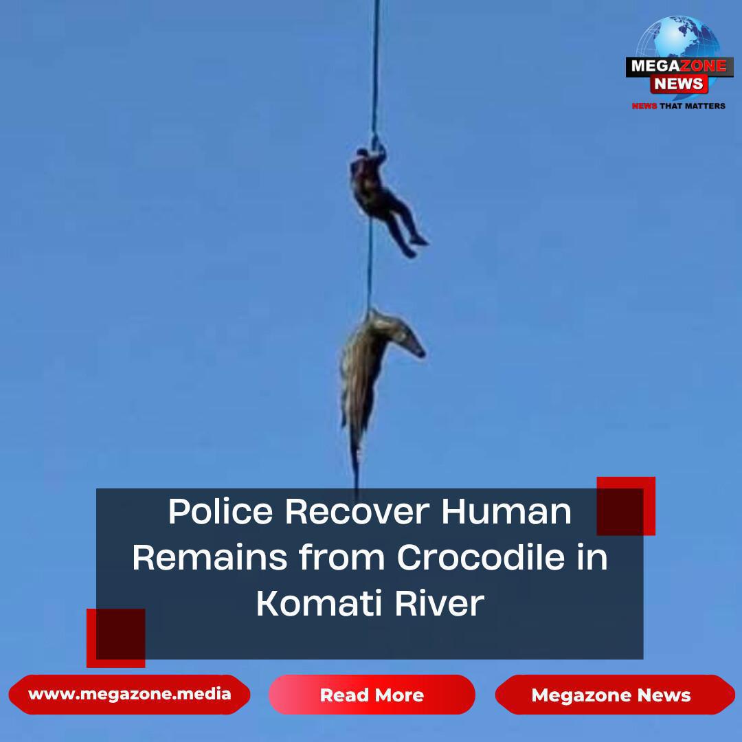 Police Recover Human Remains from Crocodile in Komati River Police Recover Human Remains from Crocodile in Komati River