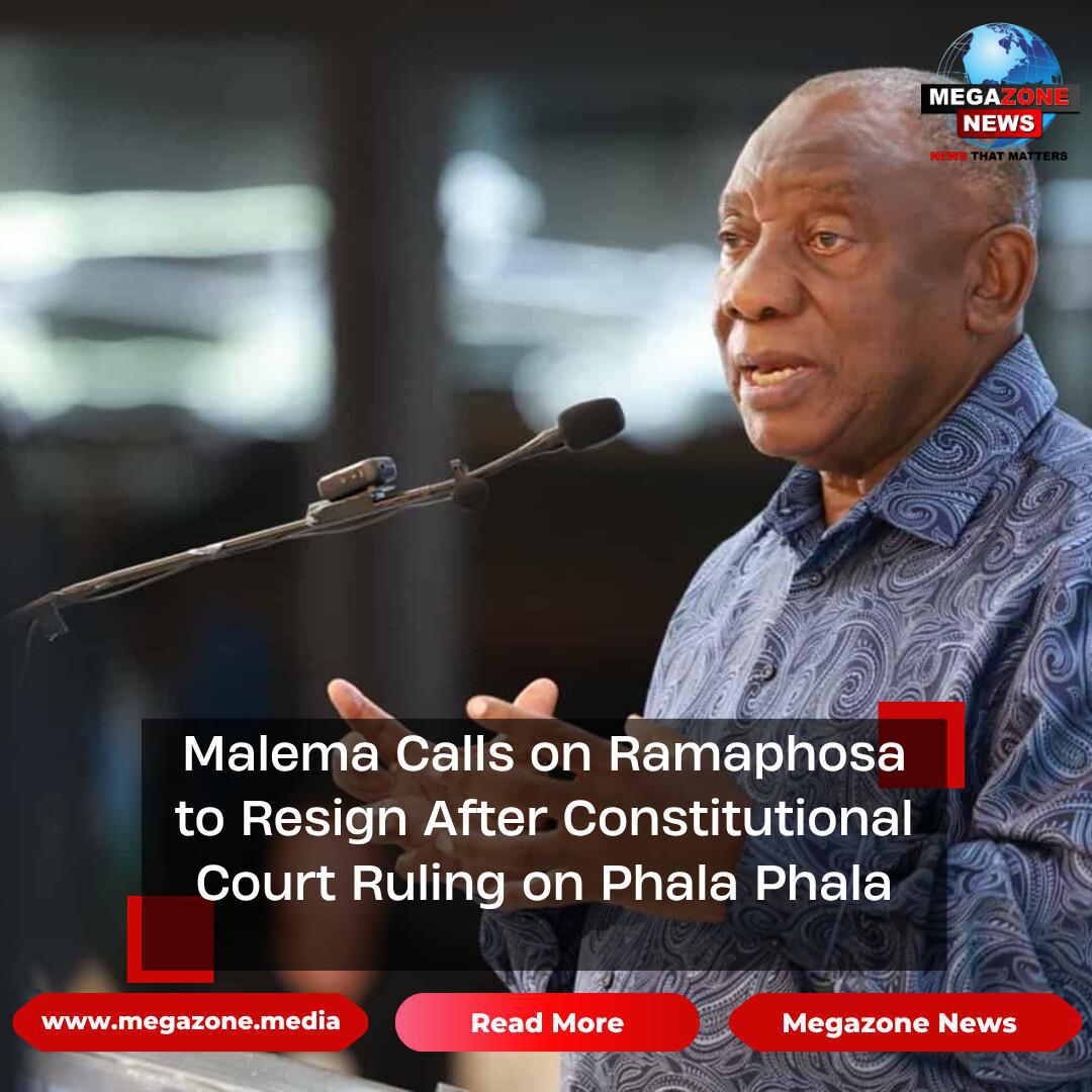 Malema Calls on Ramaphosa to Resign After Constitutional Court Ruling on Phala Phala
