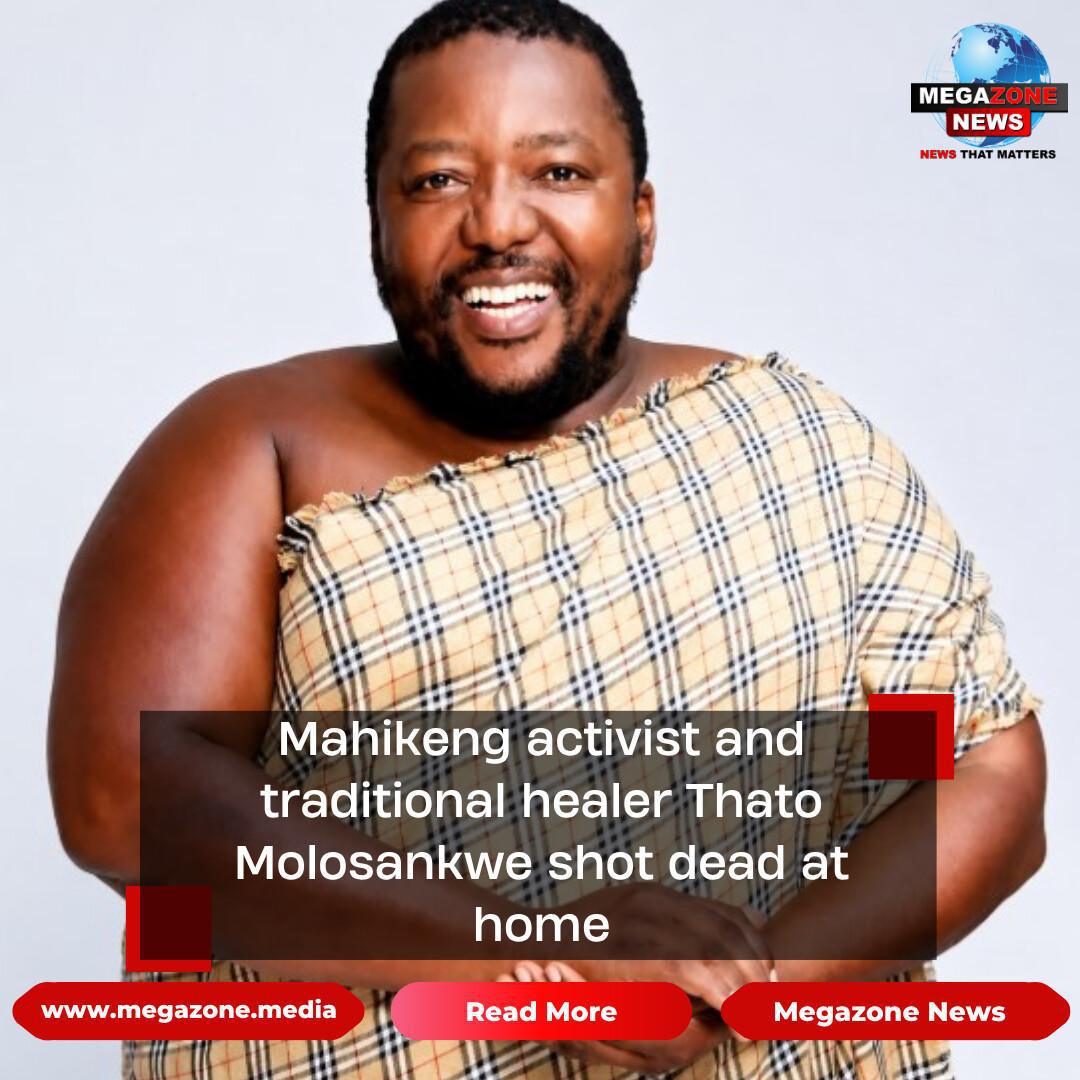 Mahikeng activist and traditional healer Thato Molosankwe shot dead at home