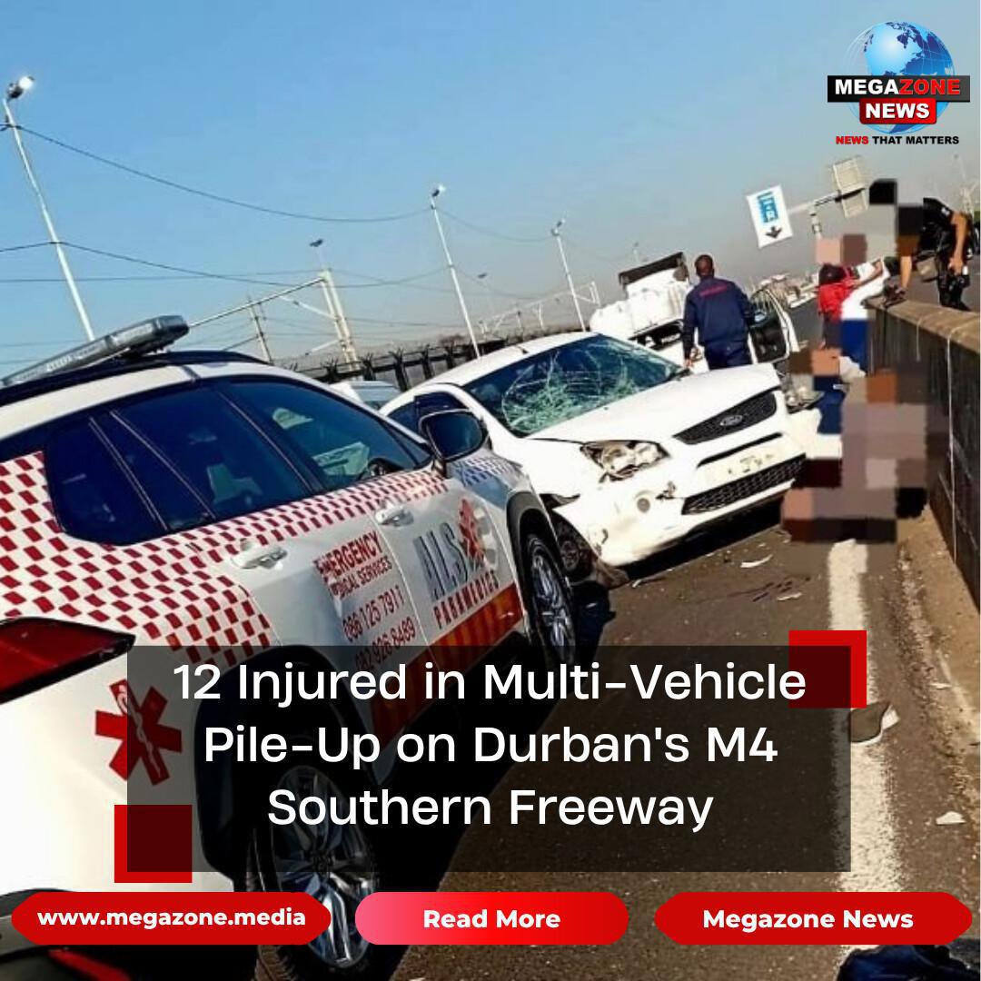 12 Injured in Multi-Vehicle Pile-Up on Durban's M4 Southern Freeway 12 Injured in Multi-Vehicle Pile-Up on Durban's M4 Southern Freeway