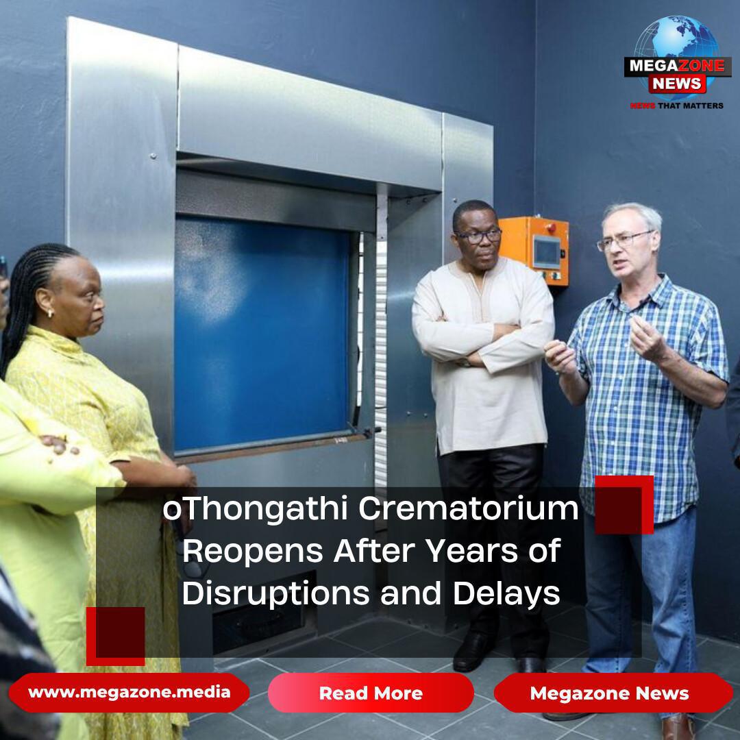 oThongathi Crematorium Reopens After Years of Disruptions and Delays oThongathi Crematorium Reopens After Years of Disruptions and Delays