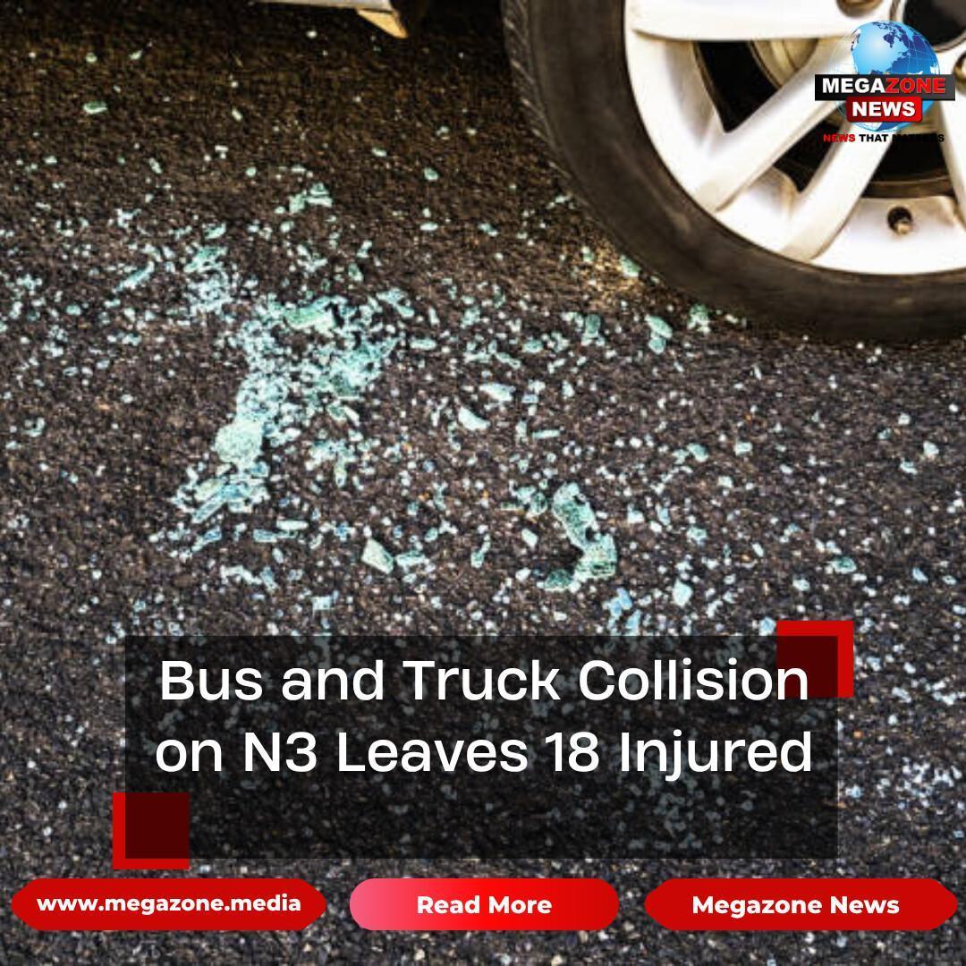 Bus and Truck Collision on N3 Leaves 18 Injured
