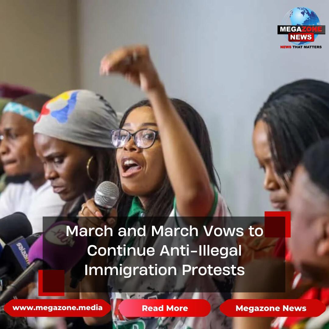 March and March Vows to Continue Anti-Illegal Immigration Protests March and March Vows to Continue Anti-Illegal Immigration Protests