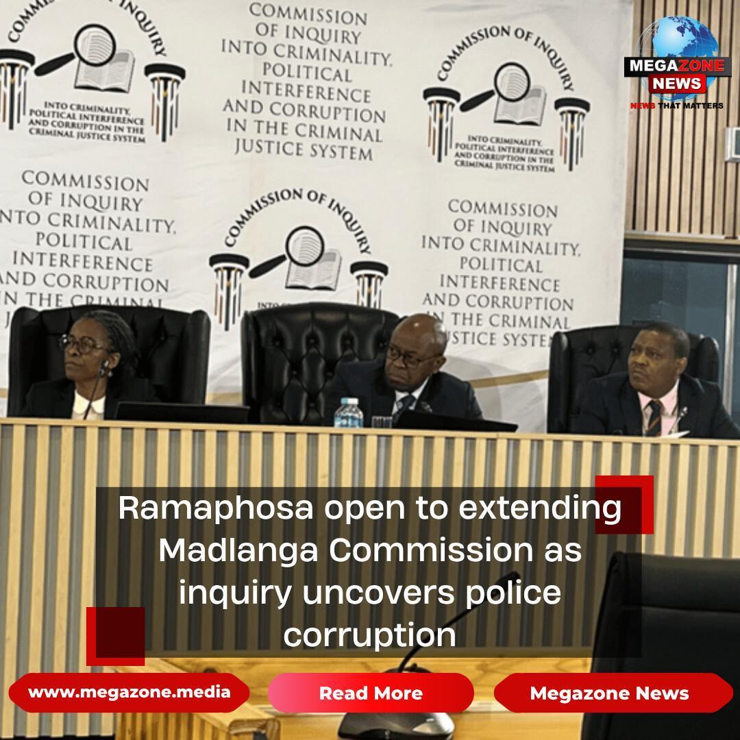 Ramaphosa open to extending Madlanga Commission as inquiry uncovers police corruption Ramaphosa open to extending Madlanga Commission as inquiry uncovers police corruption