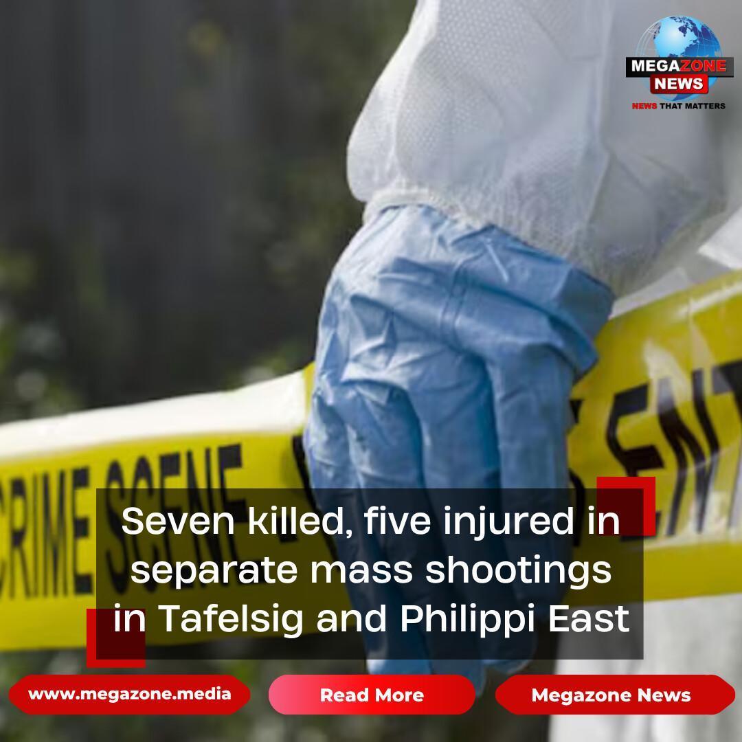 Seven killed, five injured in separate mass shootings in Tafelsig and Philippi East