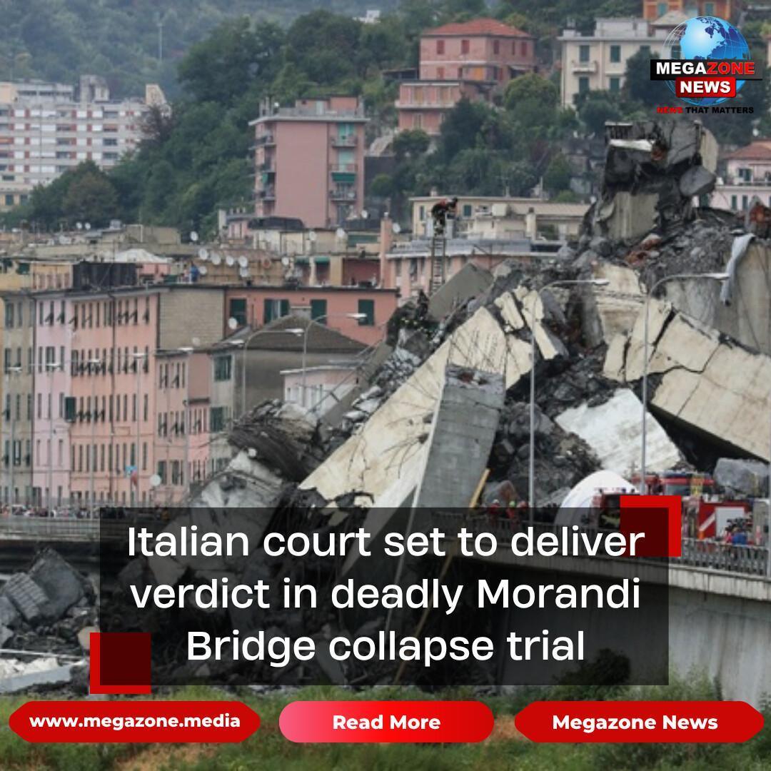 Italian court set to deliver verdict in deadly Morandi Bridge collapse trial