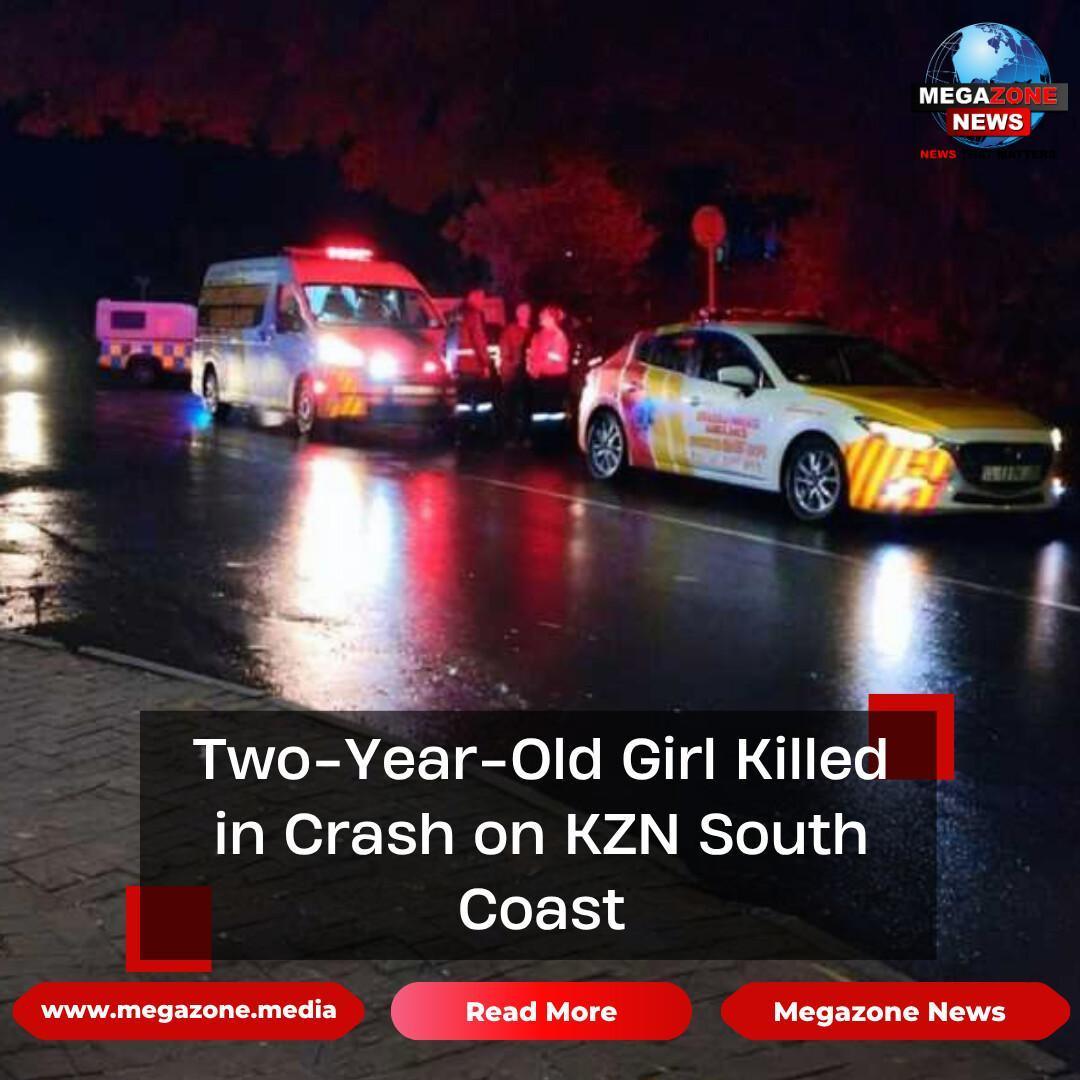 Two-Year-Old Girl Killed in Crash on KZN South Coast
