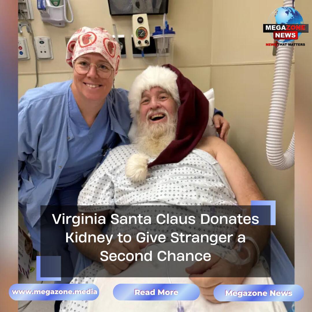 Virginia Santa Claus Donates Kidney to Give Stranger a Second Chance