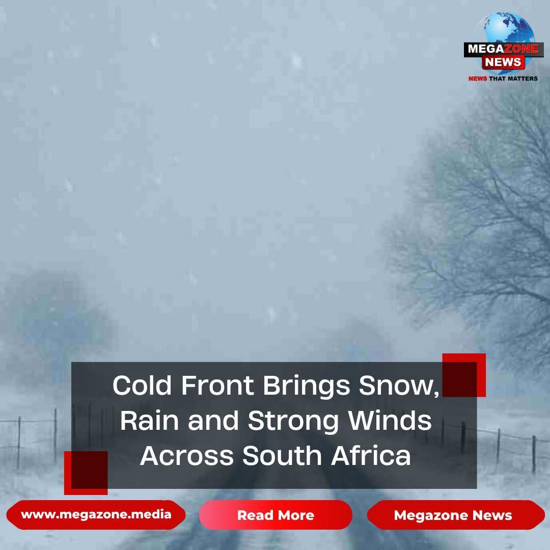 Cold Front Brings Snow, Rain and Strong Winds Across South Africa