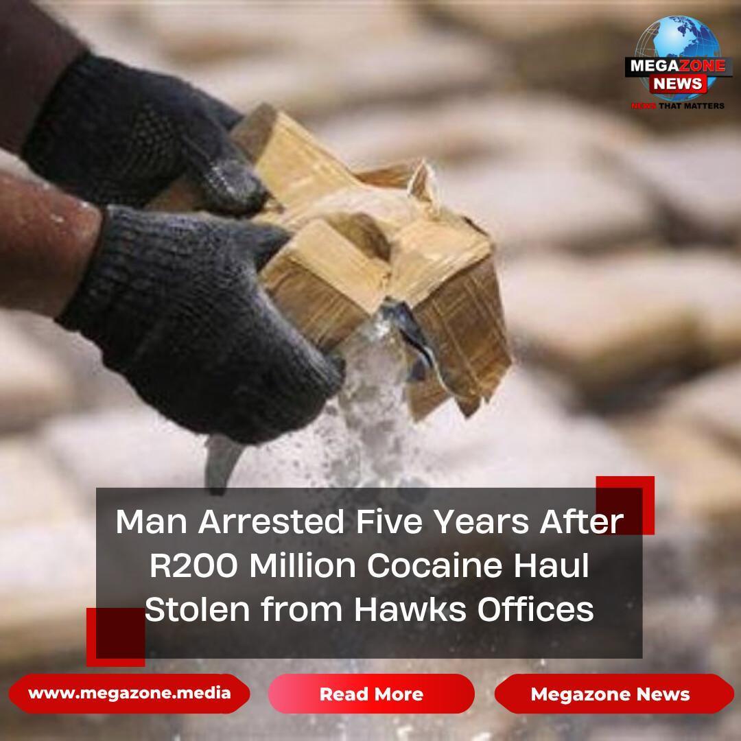 Man Arrested Five Years After R200 Million Cocaine Haul Stolen from Hawks Offices
