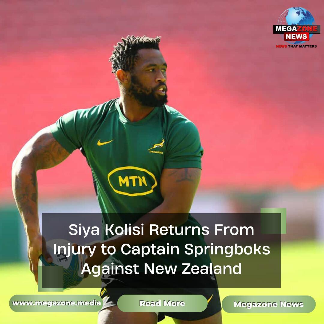 Siya Kolisi Returns From Injury to Captain Springboks Against New Zealand Siya Kolisi Returns From Injury to Captain Springboks Against New Zealand