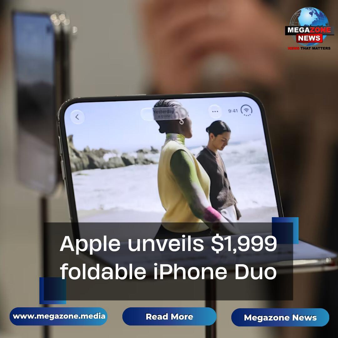 Apple unveils $1,999 foldable iPhone Duo