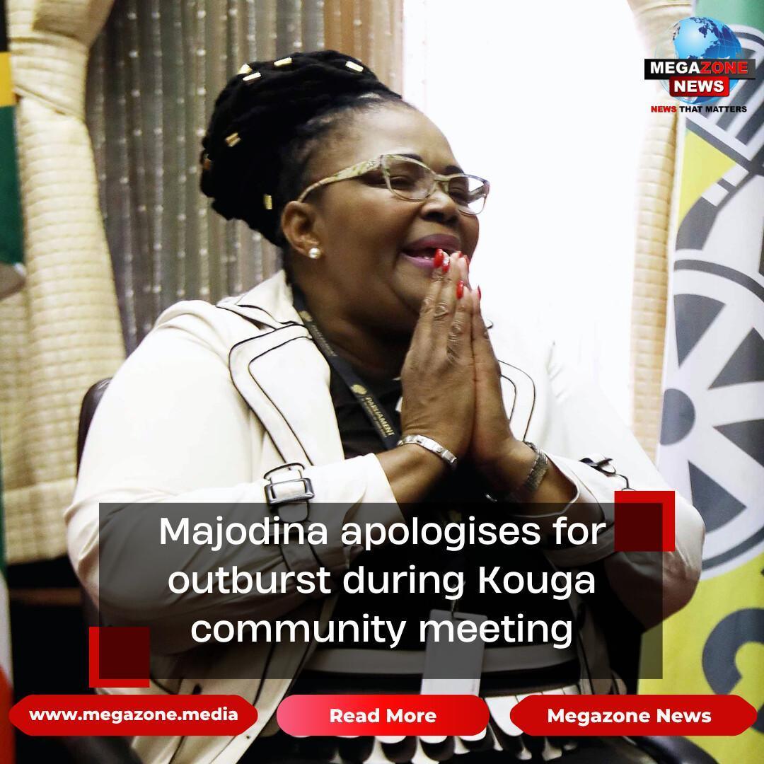 Majodina apologises for outburst during Kouga community meeting