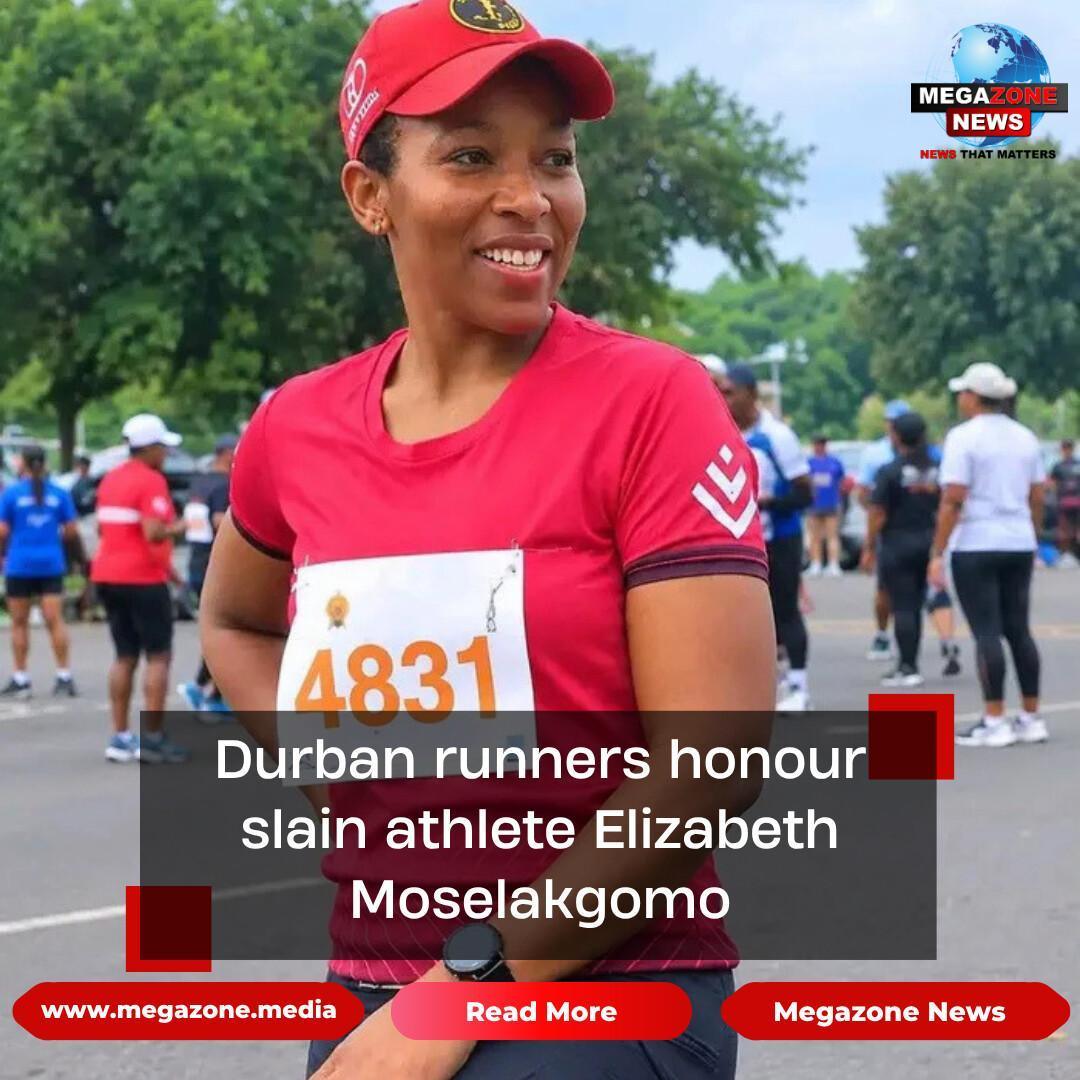 Durban runners honour slain athlete Elizabeth Moselakgomo Durban runners honour slain athlete Elizabeth Moselakgomo