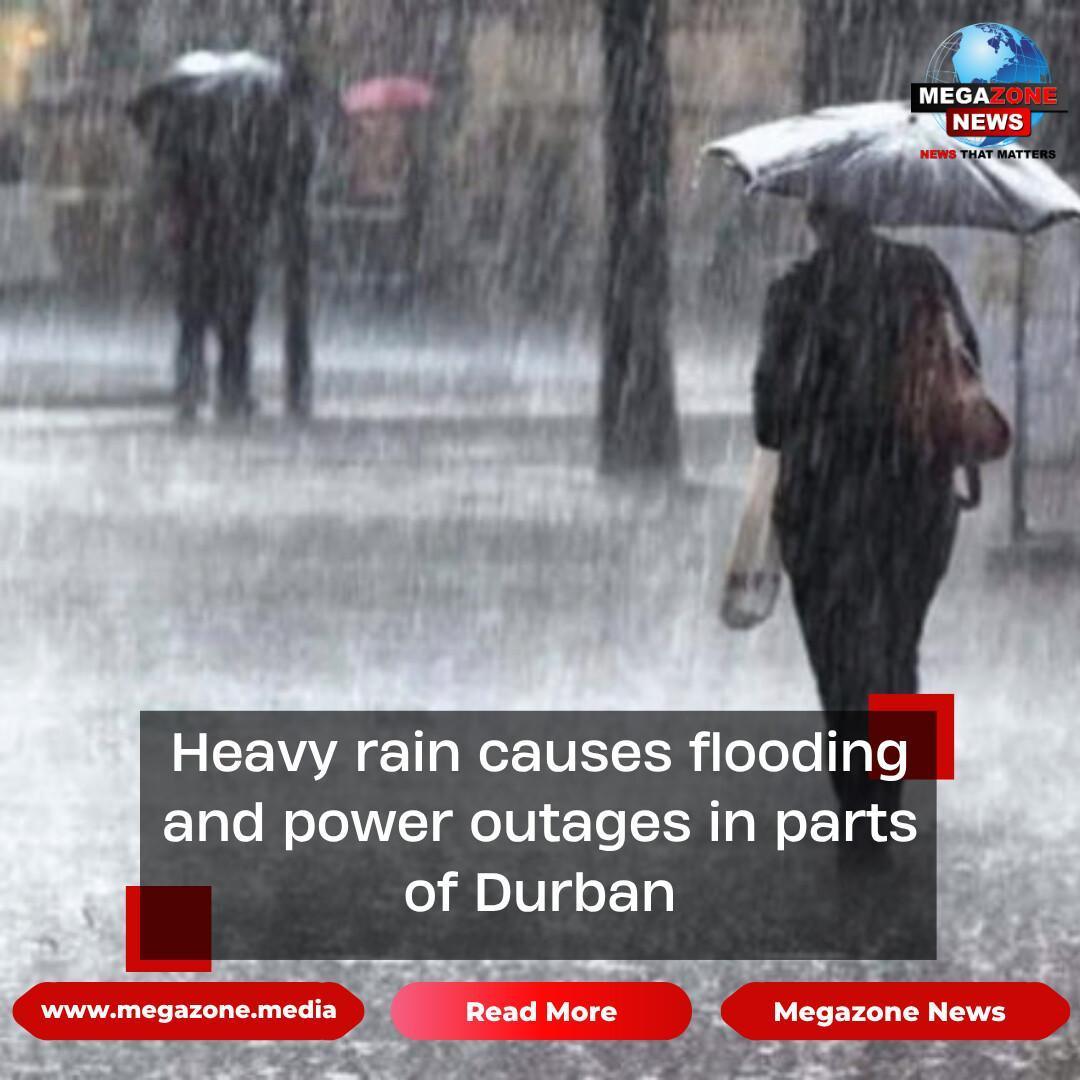 Heavy rain causes flooding and power outages in parts of Durban