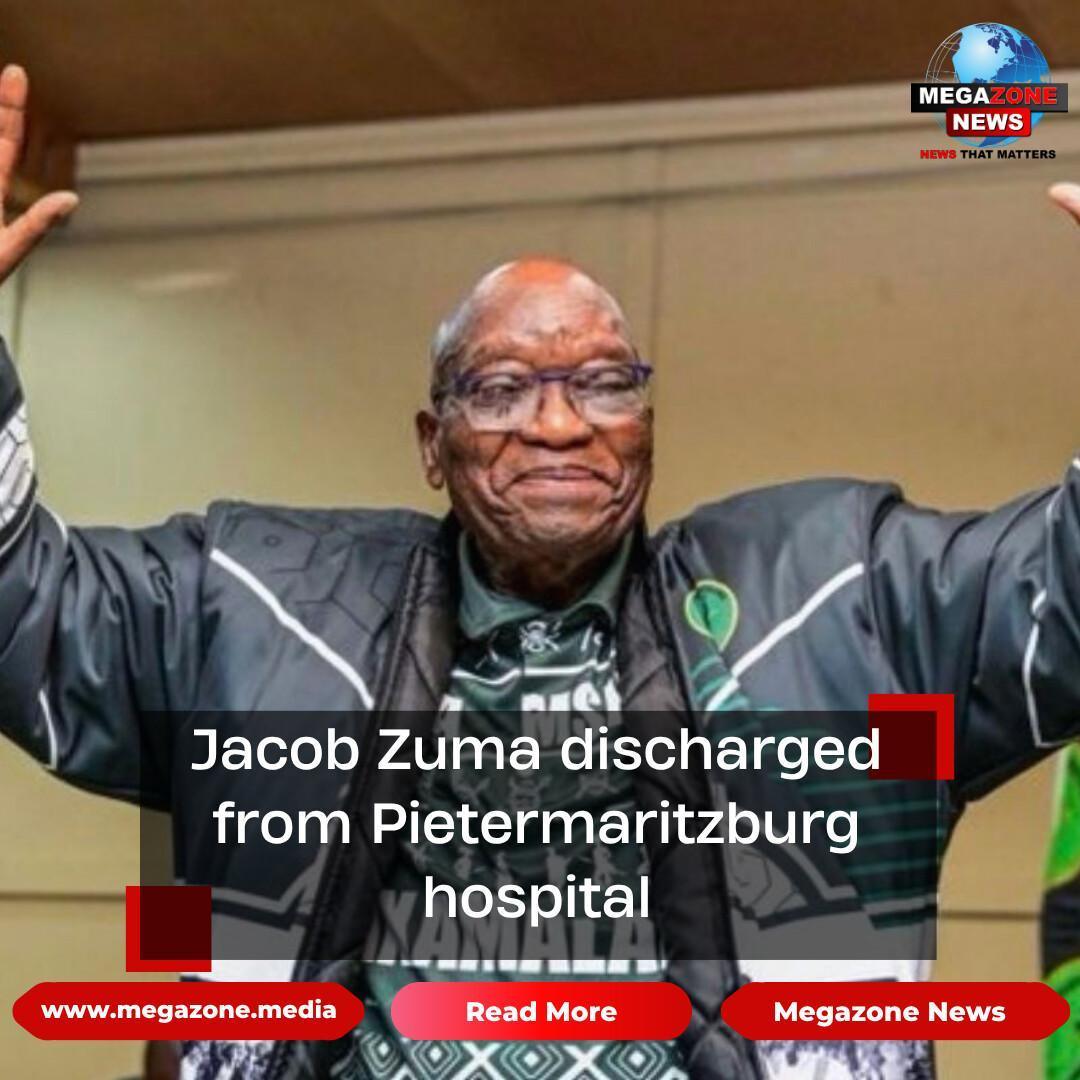 Jacob Zuma discharged from Pietermaritzburg hospital Jacob Zuma discharged from Pietermaritzburg hospital