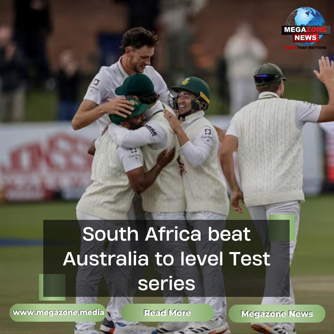 South Africa beat Australia to level Test series South Africa beat Australia to level Test series