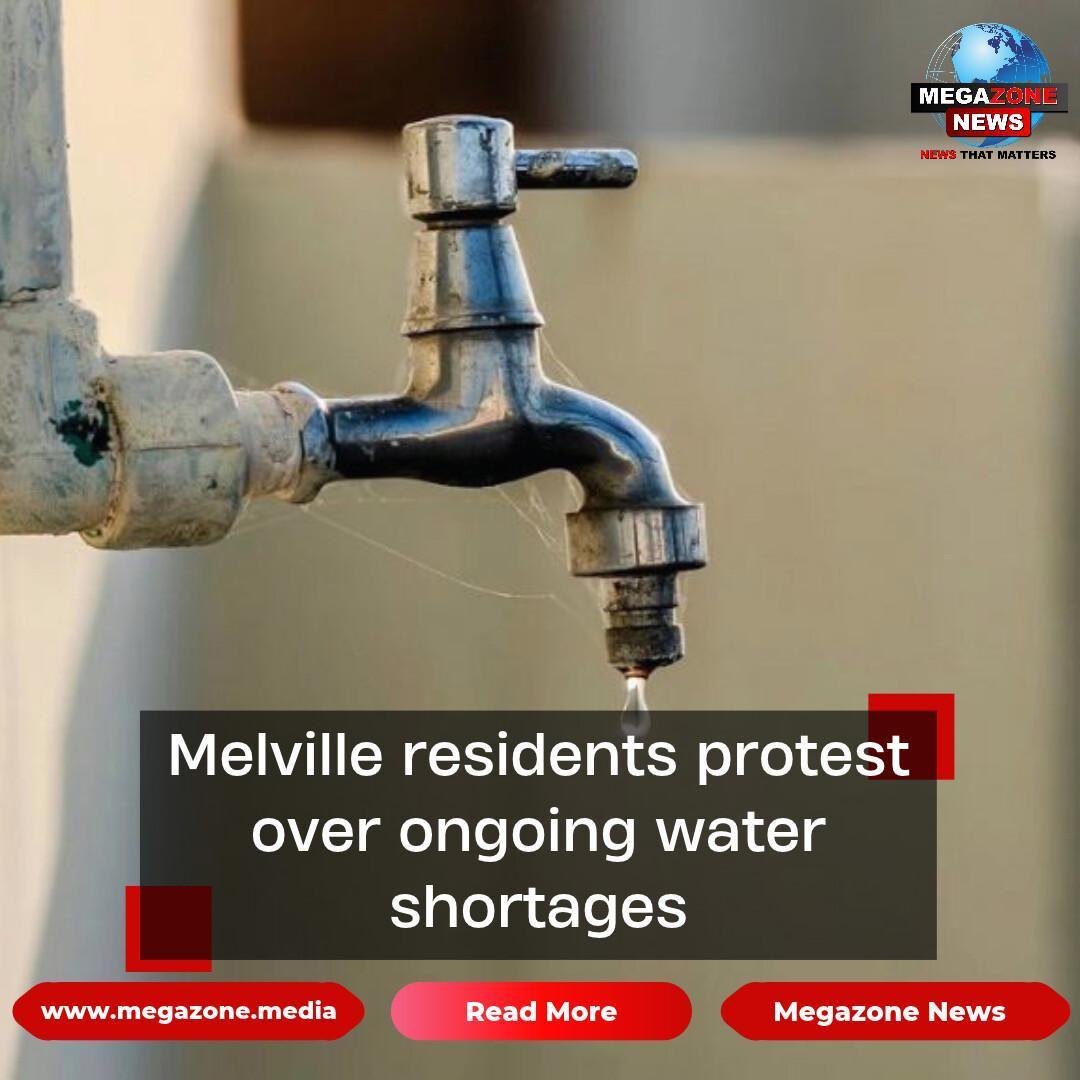 Melville residents protest over ongoing water shortages Melville residents protest over ongoing water shortages