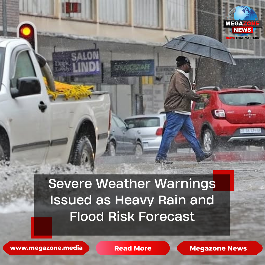 Severe Weather Warnings Issued as Heavy Rain and Flood Risk Forecast
