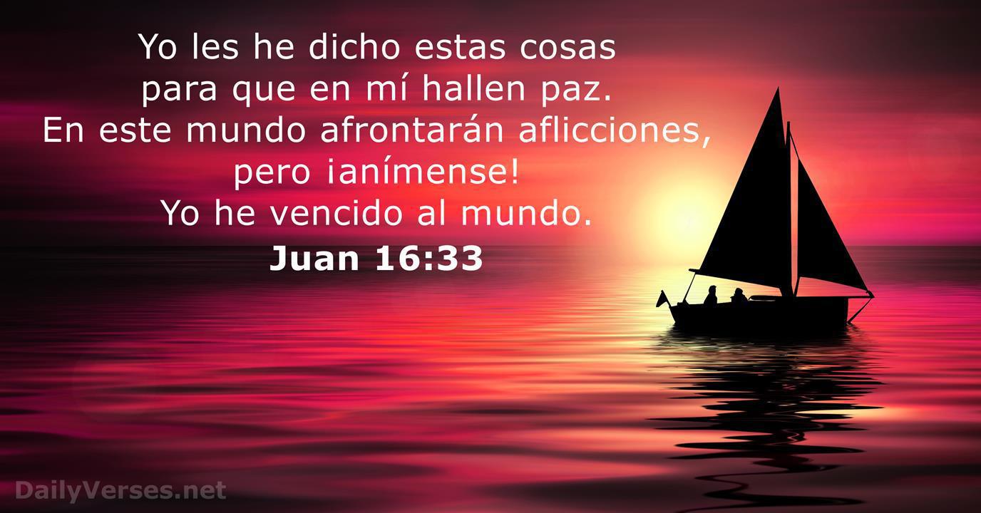 Juan 16:33