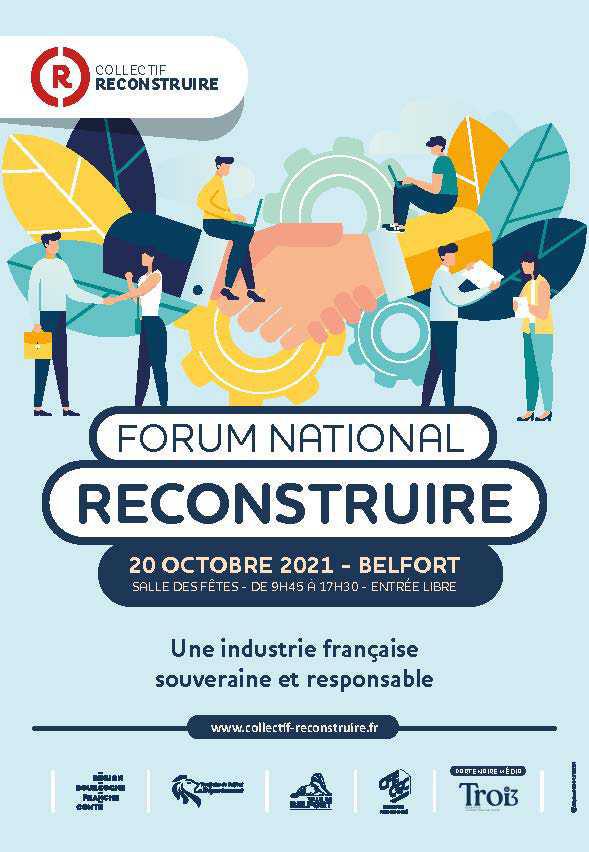 Forum National RECONSTRUIRE à Belfort le 20/10/21