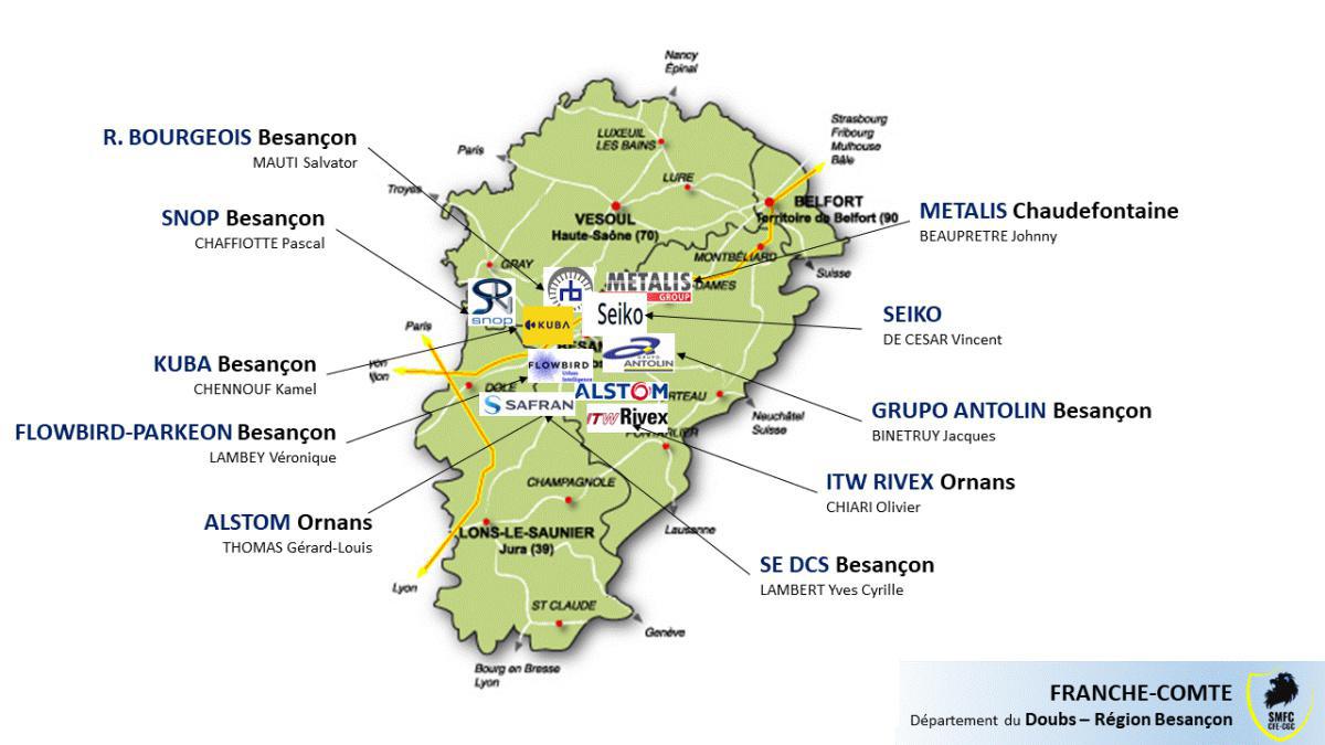 Département du Doubs - Région Besançon