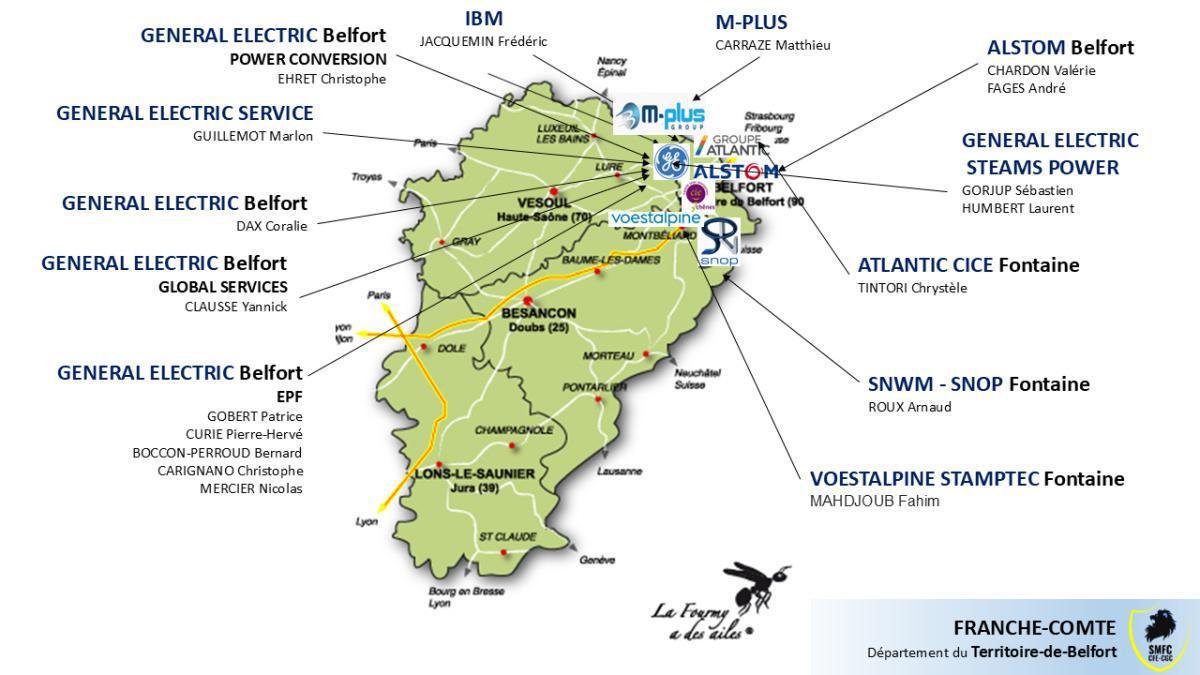 FRANCHE COMTE * Département du Territoire-de-Belfort