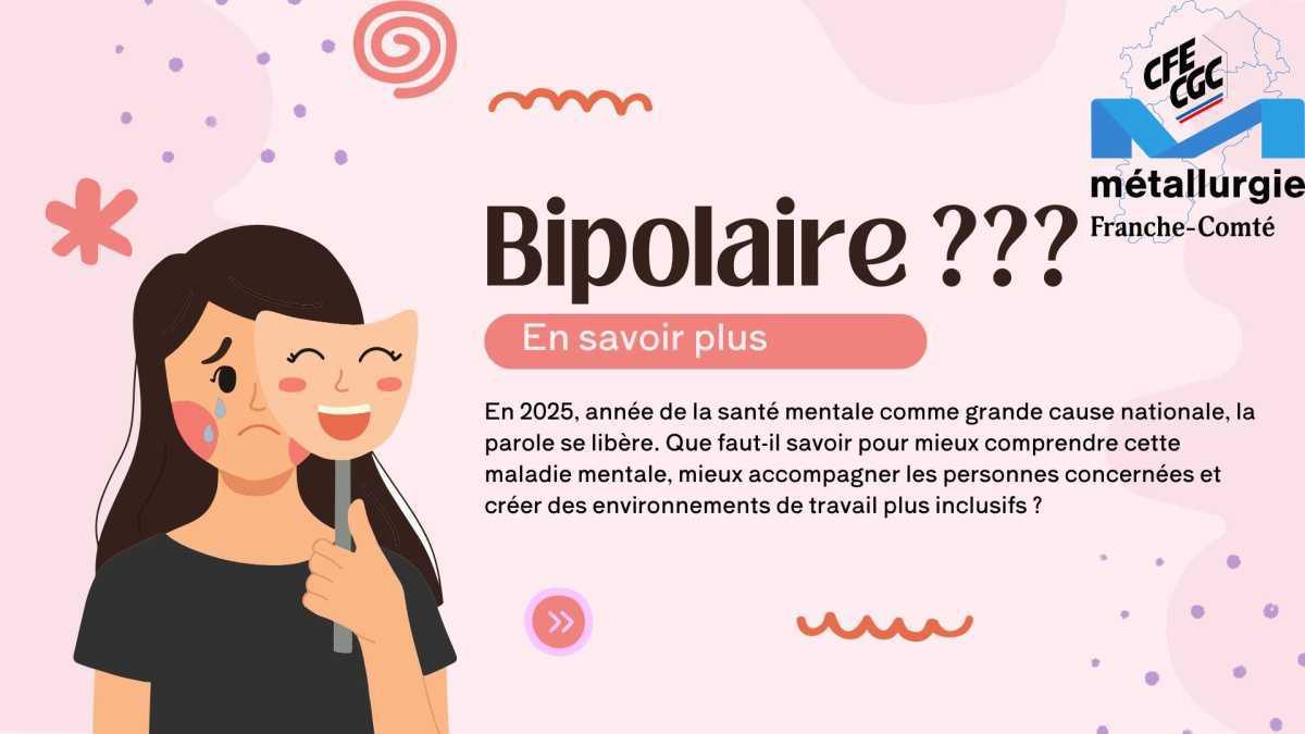 Santé mentale au travail : 5 choses à savoir sur la bipolarité