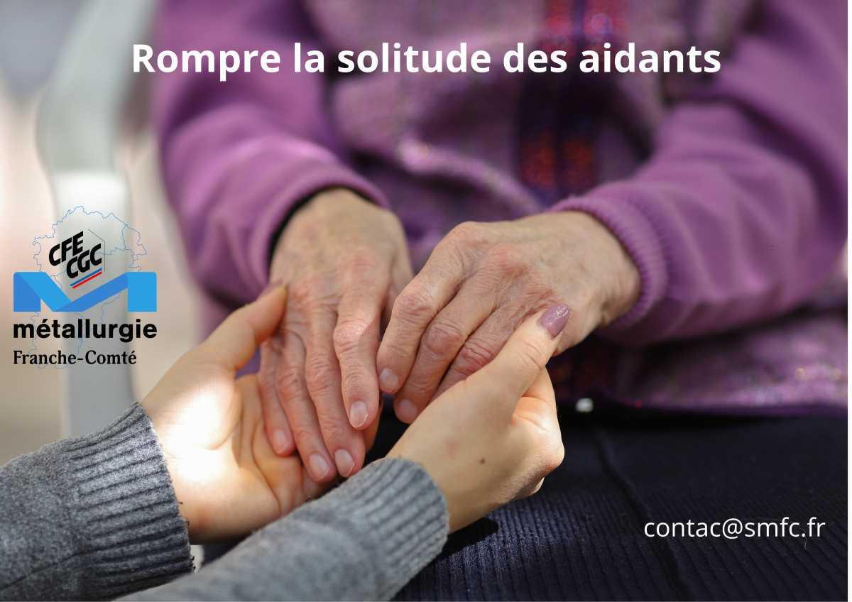 Rompre la solitude des aidants