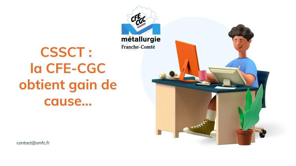 Collège cadres dans les CSSCT : la CFE-CGC obtient gain de cause
