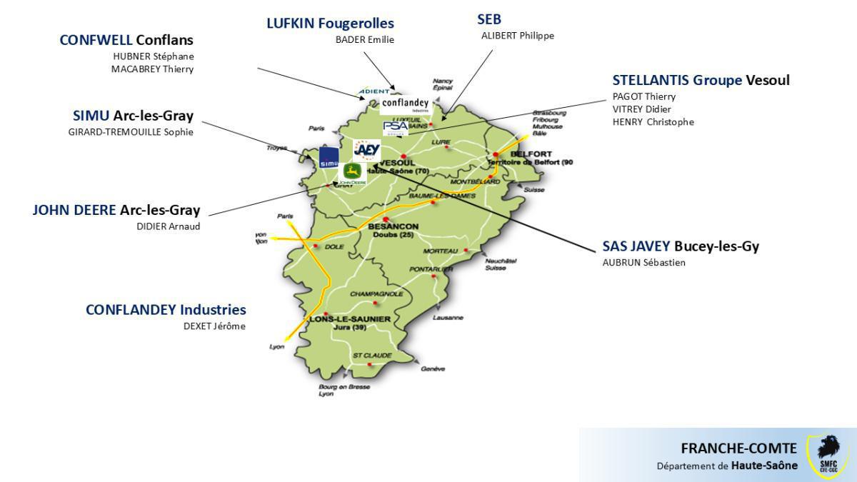 FRANCHE COMTE * Département de Haute-Saône
