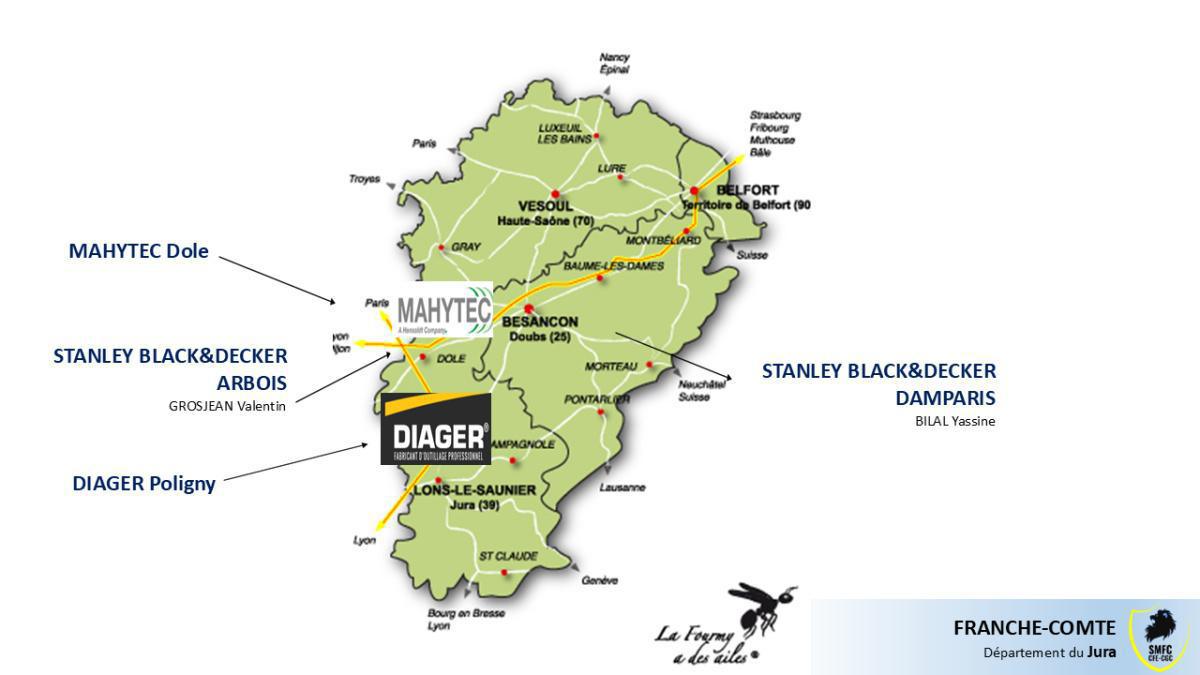 FRANCHE COMTE * Département du Jura
