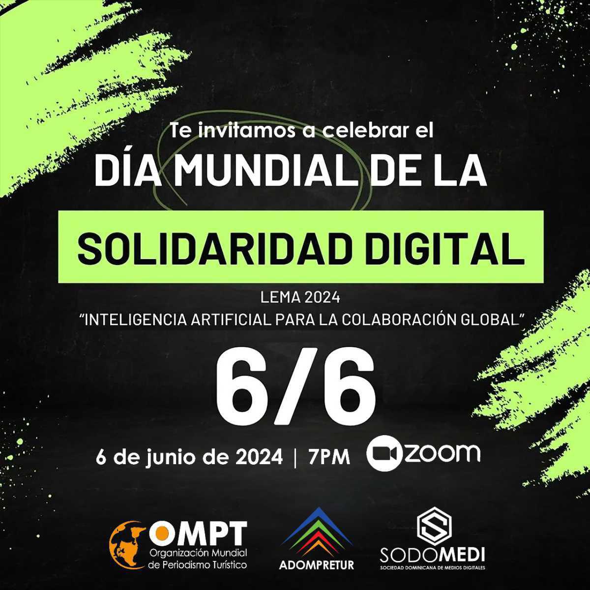 OMPT, Adompretur y Sodomedi celebrarán “Día Mundial de la Solidaridad Digital”