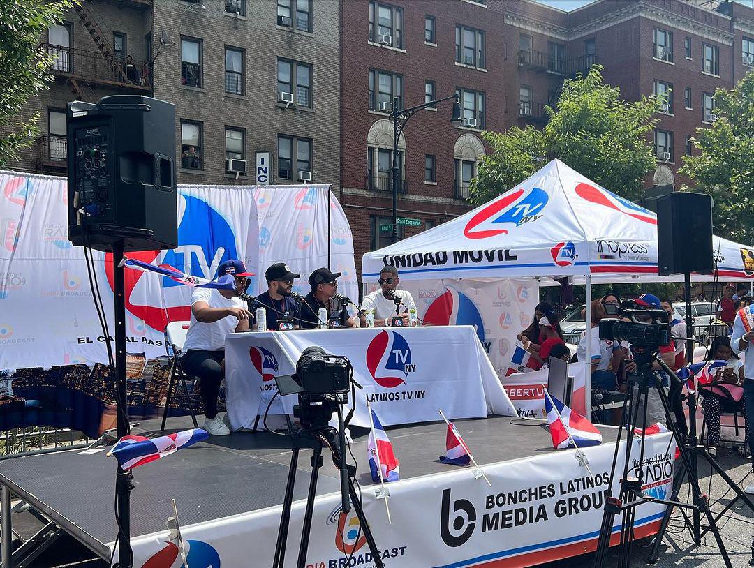 Bonches Latinos TV NY Realiza Excelente Transmisión en Vivo de La Gran Parada Dominicana del Bronx