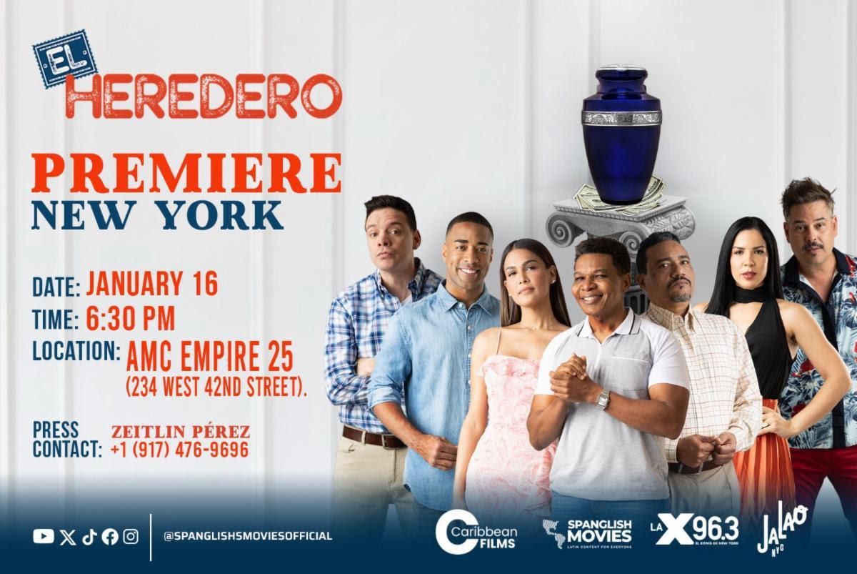 “EL HEREDERO” LA PELÍCULA SE ESTRENA EN ESTADOS UNIDOS.