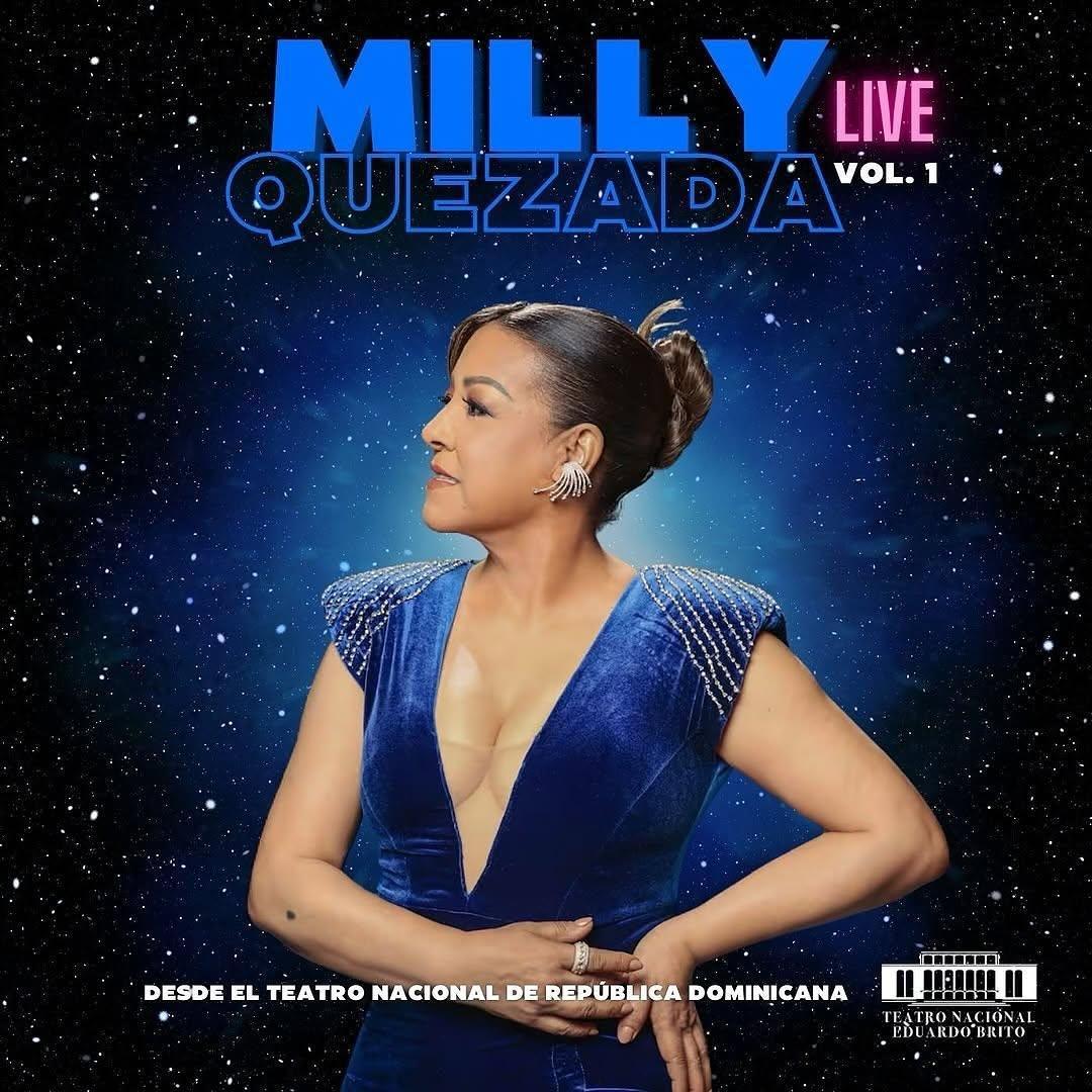 Milly Quezada lanza su álbum número 36: “MILLY QUEZADA LIVE, VOL. 1”