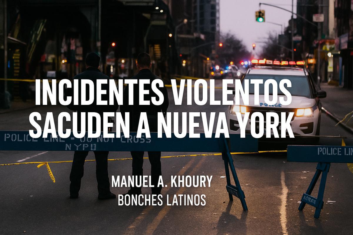 Nueva York vive otra madrugada tensa en medio de un repunte de violencia Nueva York vive otra madrugada tensa en medio de un repunte de violencia