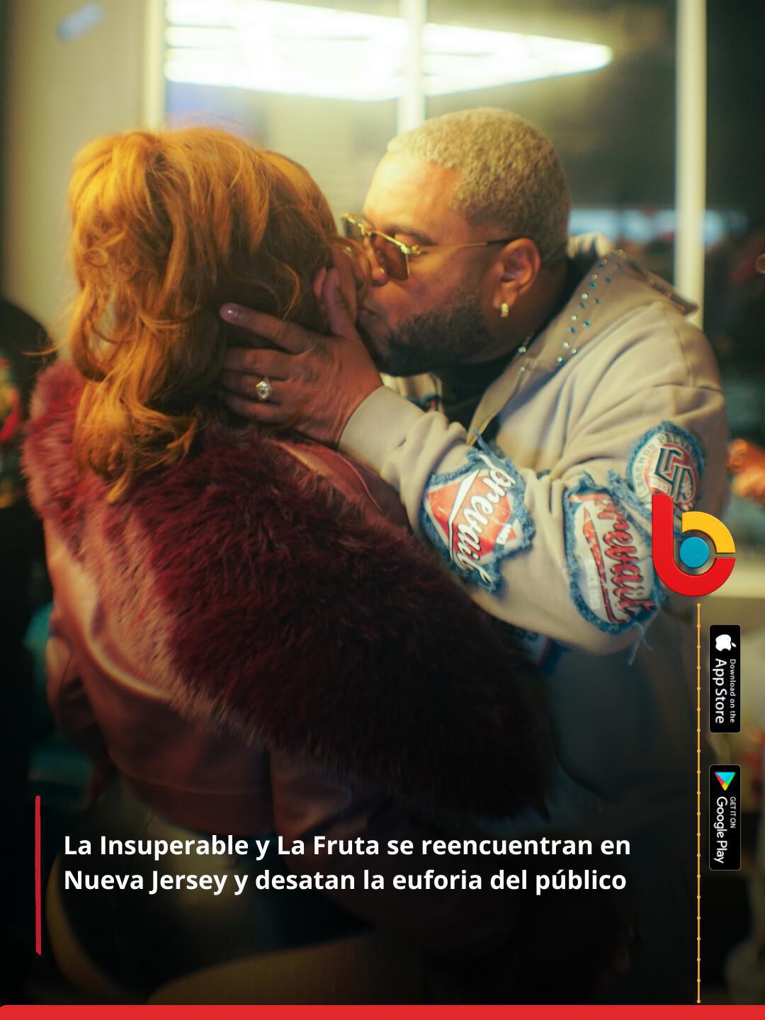 La Insuperable y La Fruta se reencuentran en Nueva Jersey y desatan la euforia del público La Insuperable y La Fruta se reencuentran en Nueva Jersey y desatan la euforia del público